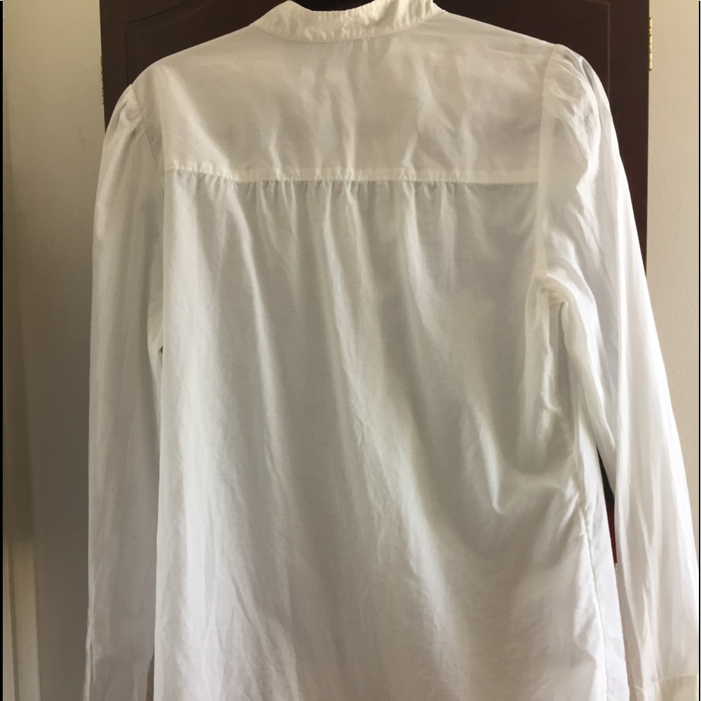 Classic White Cotton Shirt - Picture 2 of 3